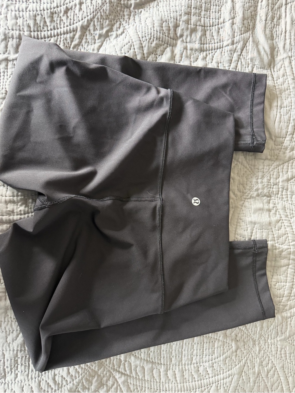 lululemon athletica Black wunder under crop legging